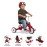 Toddler Bike, Kids Bike, Tricycle Toddler Toys for Ages 2-4, Baby Toy, Radio Flyer Triple Play Trike, for Ages 1-3 Years, Red