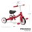 Toddler Bike, Kids Bike, Tricycle Toddler Toys for Ages 2-4, Baby Toy, Radio Flyer Triple Play Trike, for Ages 1-3 Years, Red