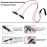 Shoulder Pulley Over The Door Physical Therapy System, Exercise Pulley, Alleviate Shoulder Pain and Facilitate Recovery from Surgery (Pink), FSA or HSA Eligible