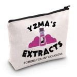 JXGZSO Emperors Makeup Bag Llama Extract Poison Makeup Zipper Pouch Bag Llama Travel Case (ANY OCCASIONS BAG)