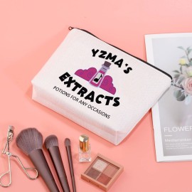 JXGZSO Emperors Makeup Bag Llama Extract Poison Makeup Zipper Pouch Bag Llama Travel Case (ANY OCCASIONS BAG)