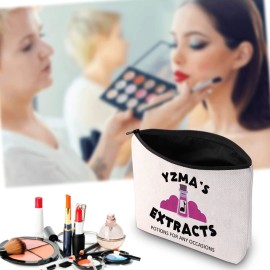 JXGZSO Emperors Makeup Bag Llama Extract Poison Makeup Zipper Pouch Bag Llama Travel Case (ANY OCCASIONS BAG)