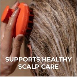 DS Laboratories Revitalizing Scalp Brush - Scalp Massager Hair Growth, Scalp Exfoliator Silicone Scrubber Brush, Scalp Stimulator for Hair Growth