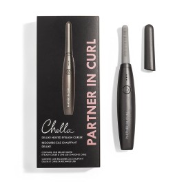 Chella Deluxe Heated Eyelash Curler with USB re-Chargeable Battery - Safe and Gentle Won\'t Damage Your Eyelashes (USB Re-Chargeable)