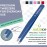 Natraco Slant Tweezers - Sharp Precision Stainless Steel - Professional Tweezers for Eyebrows & Facial Hair Removal (Blue Textured)