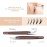 SIVOTE Lash Extension Tweezers Fiber Tips, Set of 4, Curved, Dolphin, 90 Degree & 45 Degree Tweezer, Chocolate