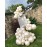 Kozee Pearl white Double-Stuffed Balloons different sizes 63 PACK 18/12/10/5 inch White sand ivory balloon Garland kit For Wedding birde to be Birthday decorations (Pearl White sand(2-layers))