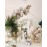 Kozee Pearl white Double-Stuffed Balloons different sizes 63 PACK 18/12/10/5 inch White sand ivory balloon Garland kit For Wedding birde to be Birthday decorations (Pearl White sand(2-layers))