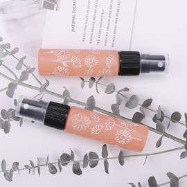 Newzoll 14 Pieces Empty Glass Spray Bottle, 10 ml/ 0.33 oz Fine Mist Sprayer Bottles Portable Refillable Perfume Container for Essential Oils, Travel (Orange)