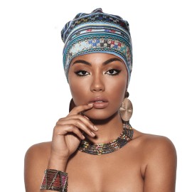 Sintege 6 Pcs Satin Lined Bonnet Sleep Cap for Women Men African Silk Soft Beanie Hair Sleep Wrap for Natural Curly Braids(Stylish Patterns)