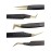 SZELES Diamond Grip Tweezers Lash Eyelash Extension Tweezers Isolation Volume Straight Tweezers Professional Artist Tech Work Kit make-up Nail Lash Tools (ES-05-B)