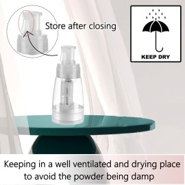 Aethland Powder Spray Bottle for Dry Shampoo, Talc and Powder Applying Bottle, Refillable Hair Fiber Applicator for Hair Salon, Cleaning, Plants, Misting & Skin Care (180ml) Aethland Powder Spray Bottle for Dry Shampoo, Talc and Powder Applying Bottle, Refillable Hair Fiber Applicator for Hair Salon, Cleaning, Plants, Misting & Skin Care (180ml)