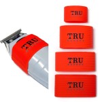 TRU BARBER Clipper Bands 4 PCS Clipper Sleeve for Barbers, Clipper Sleeve for Barber Tools, Non Slip, Heat Resistant (RED)