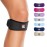 Sleeve Stars Patellar Tendon Support Strap Osgood Schlatter Knee Brace for Youth, Knee Brace for Women & Men, Swedish Brand Knee Strap Patella Tendon Support, Kids Knee Brace 3 Lengths (Pair/Black)