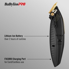 BaBylissPRO CORD/CORDLESS Lithium Ergonomic Clipper