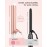 WEEYUM 1 1/4 Inch Curling Iron, Large Barrel Curling Wand for Hair, Ceramic Tourmaline Hair Curling Iron Double Voltage(100-240V)