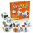OPTSPTOY Story Dice Set, 9 Colorful Storytelling Cubes for Early Education, 54 Images Iconic Storytelling Game Dice, Language Expression/Imagination, Family Union/Party/Gifts for Kids/Adults (Orange)