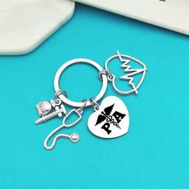 Xiahuyu Physician Assistant Gifts PA Physician Assistant Keychain Physician Assistant Graduation gift PA Student Gift Physician Assistant Appreciation Gift PA Week Gift Christmas Birthday Gift