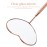 Beaupretty Half-Moon Shape Eyelash Extension Mirror Portable Handheld Inspection Tool with Clear Lens and Stainless Steel Handle for Professional Makeup Use