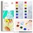 BAOXUE Water Coloring Books for Kids Ages 4-8,Pocket Watercolor Painting Book Kit for Toddlers,Kids Water Color Paint Set Art Crafts,Mini Travel Water Coloring Book,Gifts for Girls Boys