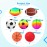7-Piece Soft Ball Set for Toddlers & Kids (Ages 1-6) - Includes 5 Playground Balls, Soccer, Football & Basketball - Great for Home, Yard, Pool, Classroom & Park for Boys & Girls