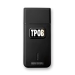 TPOB Mini Skull Single Shaver Compact Design That can fit in Your Pocket with a Turbo Charged Motor, Perfect for Both Professional and at-Home use (Black)