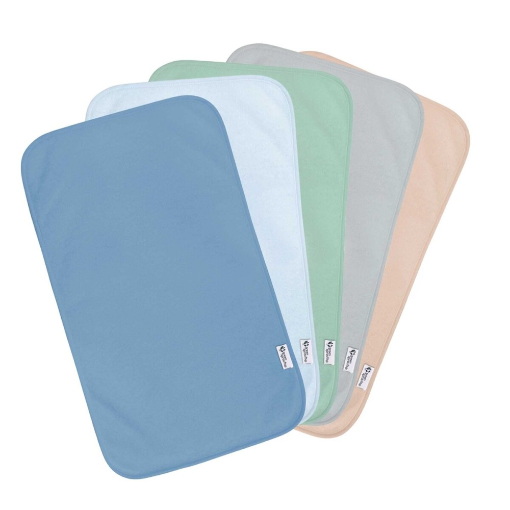 Green Sprouts Stay-Dry Burp Pads, Adult Use Only, Waterproof, Absorbent, No AZO Dyes, Tested for Hormones