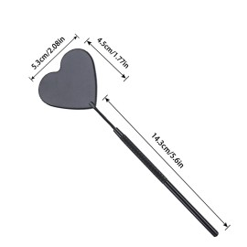 BUCICE Large Lash Mirror for Eyelash ExtensionDetachable Eyelash Mirror Stainless Steel Eyelash Makeup Mirror lash Extension Supplies & Tool