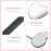 BUCICE Large Lash Mirror for Eyelash ExtensionDetachable Eyelash Mirror Stainless Steel Eyelash Makeup Mirror lash Extension Supplies & Tool