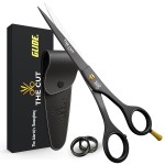 The Cut Factory- 6.5 Professional Hair Scissors - High Carbon 420 Stainless Steel Hair Cutting Scissors, Ultra-Sharp Barber Shears for Salon & Home - Ergonomic for Men, Women, Kids & Babies
