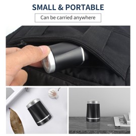 Mini Shaver Portable Electric Shavers for Men USB Rechargeable Beard Trimmer Small Size One-Button Use Pocket Foil Razors Suitable for Home Travel Car