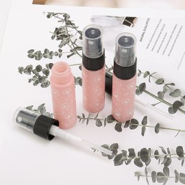 Newzoll 14 Pieces Empty Glass Spray Bottle, 10 ml/ 0.33 oz Fine Mist Sprayer Bottles Portable Refillable Perfume Container for Essential Oils, Travel (Pink)