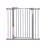 BABELIO 36-Inch Tall Baby Gate, 26-40 Wide Auto-Close Pet Gate, Easy Install and No-Drilling, Pressure Mounted with Wall Protectors and Extension Kits, Gray