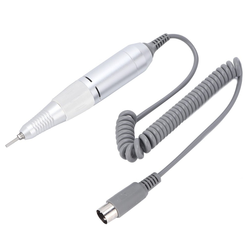 Electric Nail Drill Pen Handle Machine, Drill Polishing Replacement Handle Handpiece, Manicure Pedicure Polishing Shape Tools Design (White)