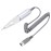Electric Nail Drill Pen Handle Machine, Drill Polishing Replacement Handle Handpiece, Manicure Pedicure Polishing Shape Tools Design (White)