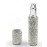 Bestbling Bling Bling Empty Portable spray bottle, cosmetic Perfume spray bottle spray essential oil bottle glass perfume bottle 12ML (Silver)