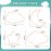 Kathfly4 Pieces Boho Nursery Cloud Star Wall Decor Wooden Babyroom Moon Rattan Wall Decor Wooden Rainbow for Children Baby Kids Boys Girls Bedroom Nursery Pendant(Cloud Moon Star)