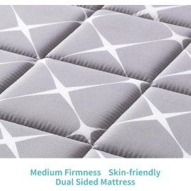 Tiankehan Premium Dual-Sided Baby Crib Mattress and Toddler Mattress - 52 x 27.6 x 5 - Breathable - Firm Soft - Fits Standard Cribs and Toddler Beds