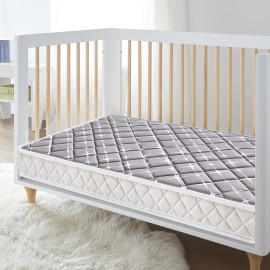 Tiankehan Premium Dual-Sided Baby Crib Mattress and Toddler Mattress - 52 x 27.6 x 5 - Breathable - Firm Soft - Fits Standard Cribs and Toddler Beds