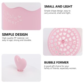 DOITOOL Face Wash Foam Maker for Face Wash, Facial Foamer Face Foam Maker Cute Foam Whip Maker, Facial Cleansing Tool Deep Skincare Cleaner Tools for Travel Household, Pink