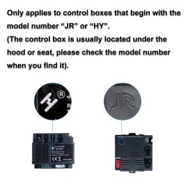 FLHFULIHUA 2.4G Bluetooth Remote Control Remote for Ride On Car Controller Transmitter Accessories for Kids Electric Ride On Toy Control Box Receiver JR1602