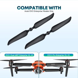 Autel Robotics EVO II Enterprise Propellers, Fit for EVO 2 Pro Enterprise/EVO II Dual 640T Enterprise (V2 & V3), for Enterprise Models ONLY (1 Pair)