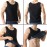 Sauna Shirt for Men, Short Sleeve Sauna Suit, Sweat Body Shaper Mens Sauna Vest Gym Exercise Tank Top