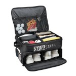 STUFFSTASH Golf Trunk Organizer, Strong, Won\'t Collapse. Shoe Compartments, Dividers, Storage for Tees, Gloves, Balls,.Store Accessories in Your Car or SUV. Golfer Gift Essentials for Men and Women.