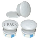 3 Pack Replacement Keys for Baby Proofing Magnetic Cabinet Locks for Babies - Child Proof Extra Magnet Universal Keys for Baby Safety Cupboard Cabinets and Drawers Latches - Easy Installation