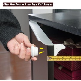 3 Pack Replacement Keys for Baby Proofing Magnetic Cabinet Locks for Babies - Child Proof Extra Magnet Universal Keys for Baby Safety Cupboard Cabinets and Drawers Latches - Easy Installation