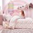 Cute Room Decor for Teen Girls,Pink Room Decor Aesthetic for Kids Nursery Toddler Baby Little Girl Princess,Kawaii Rainbow Inspirational Wall Art for Bedroom Locker Dorm Beach Room Sign Decorations