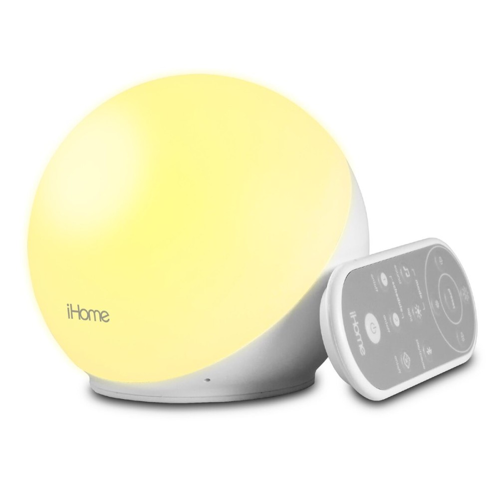 iHome Sound Machine with Night Light for Baby, White Noise Machine and Baby Soother Includes Sleep Sounds and Lullabies, Ideal Baby Shower Gifts and Gifts for New Parents
