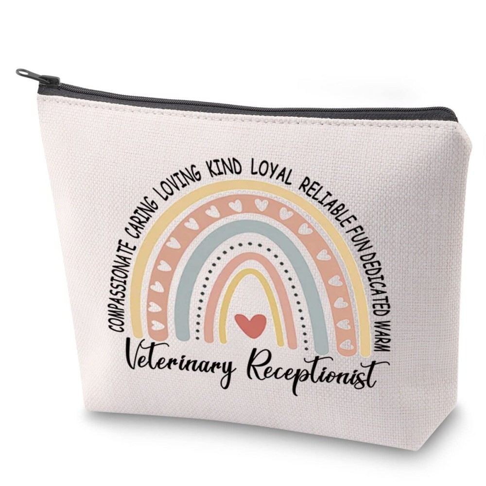 ZJXHPO Veterinary Receptionist Bag Unisex Cosmetic Bag
