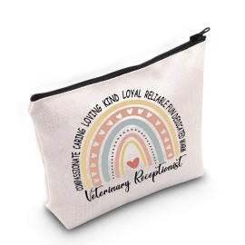 ZJXHPO Veterinary Receptionist Bag Unisex Cosmetic Bag